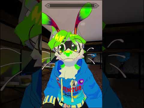 If I hear 'the downfall' one more time...  #furry #vrchat #skit #downfall #vr #skyrim #brainrot
