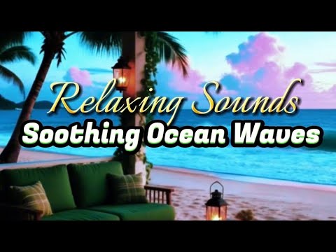 "Tranquility Tropical Night & Ocean Waves 🌴 | Deep Sleep, Spa, and Stress Relief Relaxing Sounds”