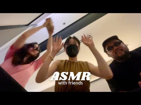 my friends try FAST & AGGRESSIVE ASMR very first time🤪💥🧔🏻‍♂️💥👩🏻 (lofi / no talking)