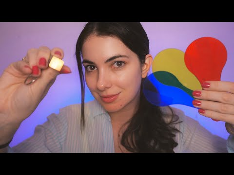 ASMR Exame Oftalmológico | Atenção Pessoal nos Seus Olhos 👁️💡✨