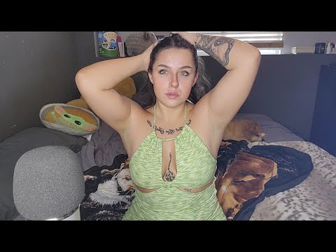 ASMR- Skin & Nail Scratching/Rubbing + Hair Sounds!