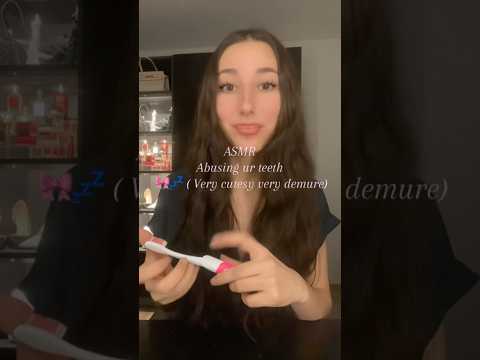 Asmr cleaning ur teeth 🦷💤 #asmr #cleaning #relaxing #sleep #tingles