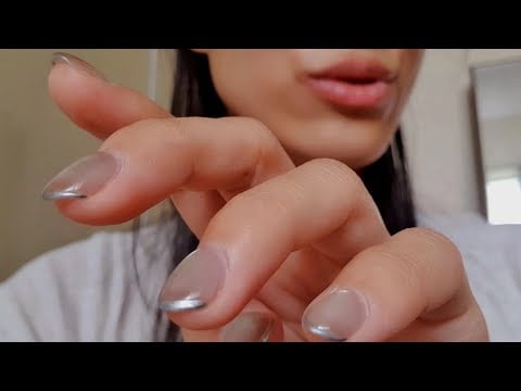 ASMR 30min+ Camera Lens Tapping (No Loop) 💅 nail tapping, nail on nail, face touching, tickling