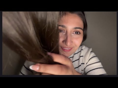 ASMR ft. Punjabi | brushing your hair , scalp massage 💆, oiling ( intense sleep 😴) 
