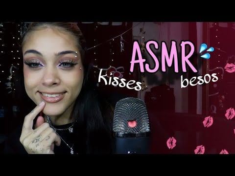 ASMR BESITOS PARA DORMIR😘💞 muy cerquita del microfono! 