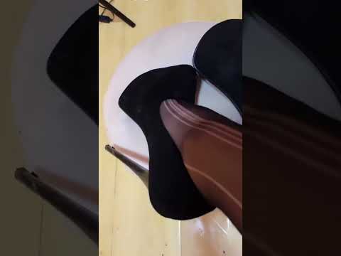 ASMR High Heels Scratching Sounds 👠 #asmrshorts #heelsasmr #feet #scratching #footsounds