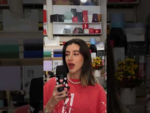 ای اس ام ار تو گل فروشی🌹🌻 #asmr #shortvideo