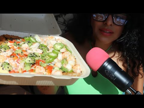 ASMR / COMIENDO PIZZA DE SUSHI  FINAL INESPERADO