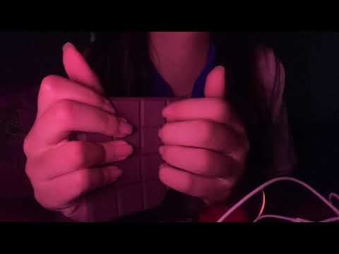 Tapping tapping ASMR (chocolate book)🍫✨