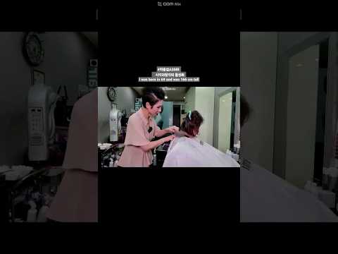 #미용실ASMR 시각과청각의 활성화 #멋내기새치커버  흰머리도 먹으면서 밝게~#Hair salon ASMR visual and hearing activation