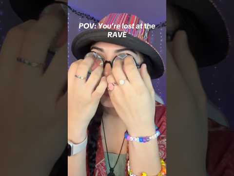 did you vibe with us the whole night or find your friends? 🤍 #asmr