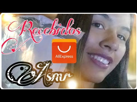 ASMR" RECEBIDOS DO Aliexpress