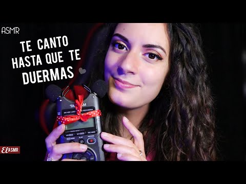 ASMR Te CANTO hasta que te DUERMAS 💖 |ASMR Español