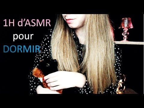 [ASMR français] 1H d'ASMR pour DORMIR ! - Anti insomnie -  chuchotement, multidéclencheurs