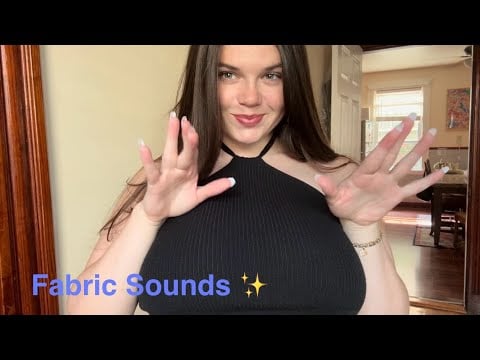 {ASMR} Shirt Scratching & Fabric sounds (super relaxing)