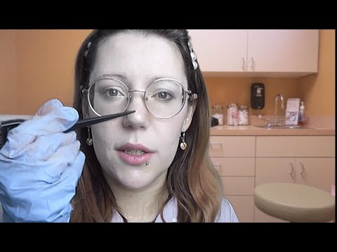 ASMR ROLEPLAY ⚡CRANIAL NERVE EXAMINATION 🧠 | Light Triggers | Hearing Test | Touch | Taste | Smell