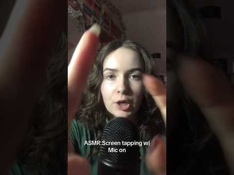 ASMR screen tapping #asmrcommunity #asmr #asmrsounds