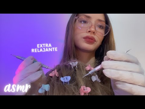 ♡ ASMR Te quito los piojitos 🐞| Bug Searching