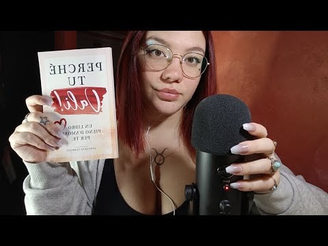 IO LEGGO, TU ADDORMENTATI (Pure Whispering & Tapping) 😴😍💜 | ASMR ITA