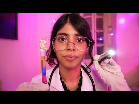 Quick Cranial Nerve Exam For Deep Sleep | Hindi ASMR | Indian ASMR | Personal Attention, Soft-Spoken