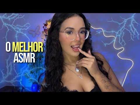 o ASMR MAIS GOSTOSO PARA VOCÊ DORMIR IMEDIATAMENTE 😵 | cafuné, pincel e mouth sounds 