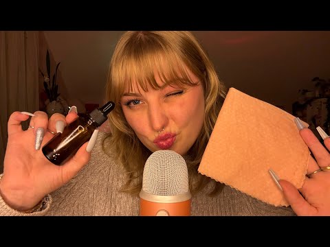 ASMR Doing Your Requested Triggers! Beeswax, Scratching, Fishbowl, Prounouns, Jellyfish (day 10) 🩷
