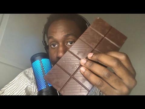 ASMR ORANGE FLAVORED CHOCOLATE Review🍊🍫