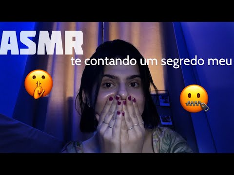 ASMR CASEIRO - TE CONTANDO UM SEGREDO MEU