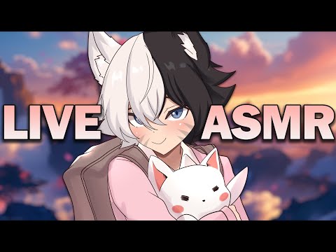 💗 Live 3DIO ASMR | A Peaceful Femboy Retreat Under the Cherry Blossoms 🌸