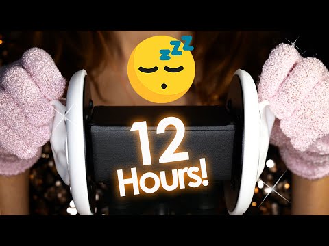 12 Hours Deep Ear MASSAGE 😴 No Talking ASMR