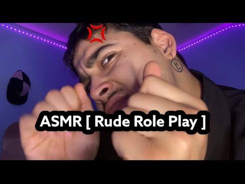 ASMR | JUST HAND SOUNDS …but I got a problem with you😑[Rude Role play]