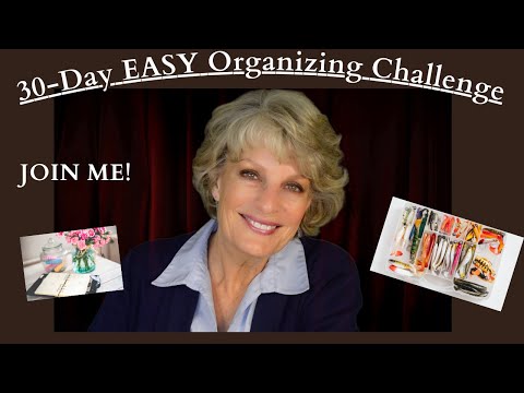 Do a 30-Day ORGANIZATION CHALLENGE With Me!    #organize #asmr #30daychallenge