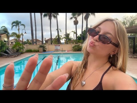 ASMR at the Pool: Underwater Triggers, Tapping, etc. 💦