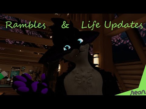 Furry ASMR | Halloween rambles and life update | soft spoken