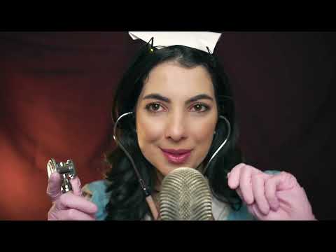 ASMR EXAME MÉDICO VINTAGE | Sweet Carol