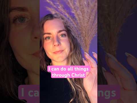 Loop & Memorize Philippians 4:12-13 w/ me in ASMR #asmr #bibleverse #bible #memoryverse #biblememory