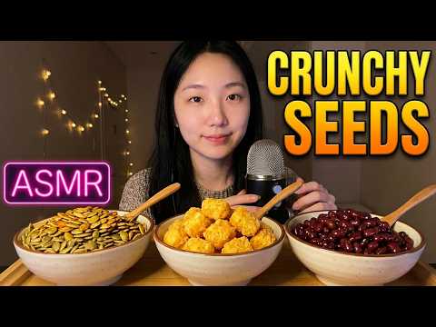 KC Tidur: Delicious Seeds ~ 🎃🧀🫘 | 3 Flavors: Pumpkin, Cheese & Red Bean 😋 | ASMR ✨