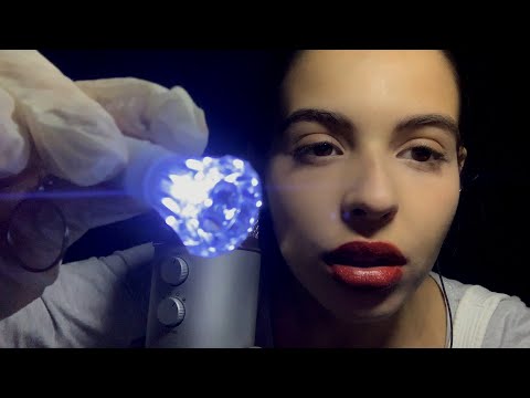 ASMR EXAME DOS NERVOS CRANIANOS | Consulta Médica