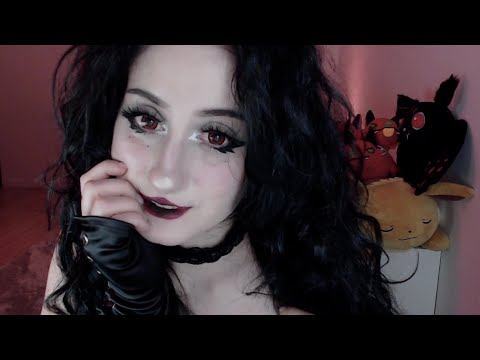 ASMR ✞ Vampire girl inspects your neck 🩸 (no boundaries in here)