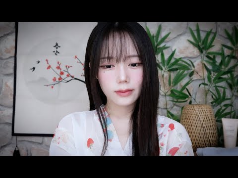 ASMR 나른한 일본 온천 오일 마사지 샵 ㅣFull Body Oil Massage for Relaxation, Oil Massage Shop Roleplay