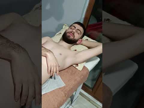THE IDEAL MASSAGE FOR CHEST, ARM AND ABDOMINAL AREA #satisfying #relaxing #asmr #shorts #massage