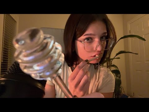 ASMR ☆ Eating Your Face (Honey Spoons & Mouth Sounds)