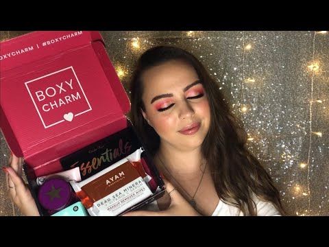 ASMR May BoxyCharm Unboxing (Eyeshadow Palette Giveaway)