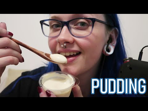 ASMR Eating Milkybar Dessert Pudding Pots 😋