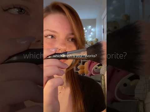 which brushing do you like best? | #asmr #visualtingle #asmrtriggers #asmrforsleep #asmrsounds