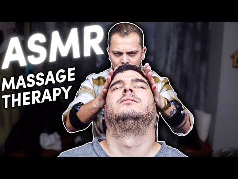 ASMR HEAD MASSAGE In Barber Shop With Lots Of Tingles and Triggers
