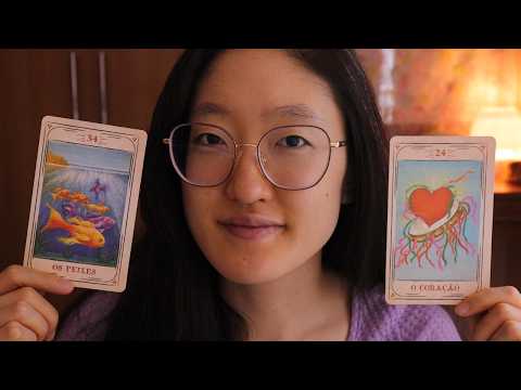 ASMR: LEITURA DE AMOR 🔮💖✨ (FALA SUAVE, SEM ANÚNCIO NO MEIO) O que ele/ela sente por você??