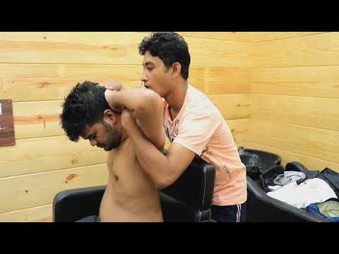Relaxing Skin Crack Spine Crack Adjustment | Head & Body Massage By Master Of Skin Craking ASMR