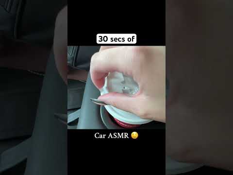 TAPPING IN THE CAR 🚗 #asmr #tapping #scratching