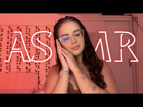 ASMR - SUSSURROS PARA ALIVIAR A MENTE! 💤 | leitura, sons de boca